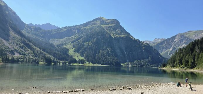 Foto von Silke Vonderlehr entlang der Tour