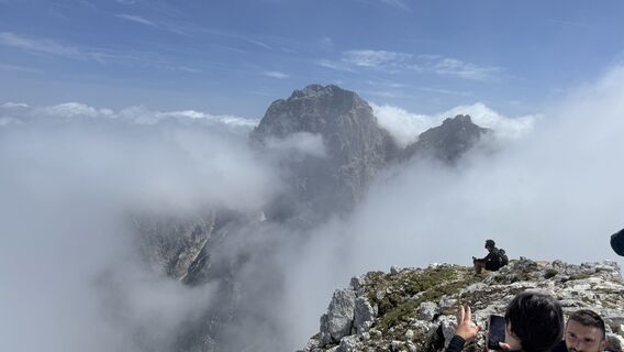 Foto de Brigitta Jencski a lo largo del recorrido