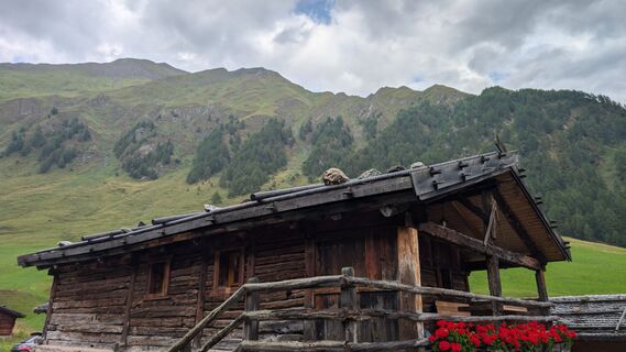 Foto von Klaus Lehner entlang der Tour