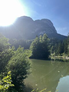 Foto von Martin entlang der Tour