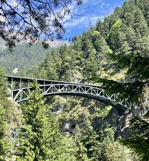 Seefeld-Leithen-Schlossbachklamm-Bhf Hochzirl