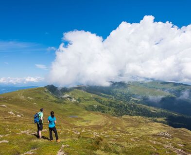 Blick zum Kienberg und Forstalpe