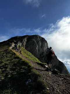 Photo de Peter Lödler le long du parcours