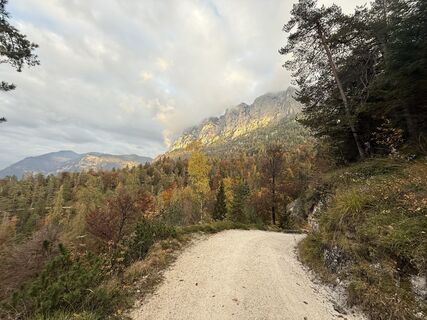 Photo de Joaquin Kersting le long du parcours