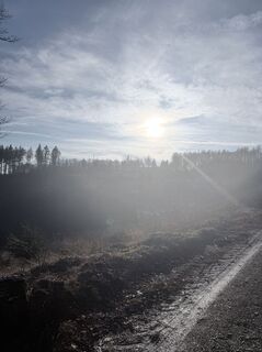 Foto de Justin Besting a lo largo del recorrido