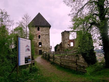 Burgruine Ligist_Brücke