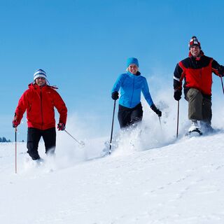 Schneeschuhtour in Oberstaufen
