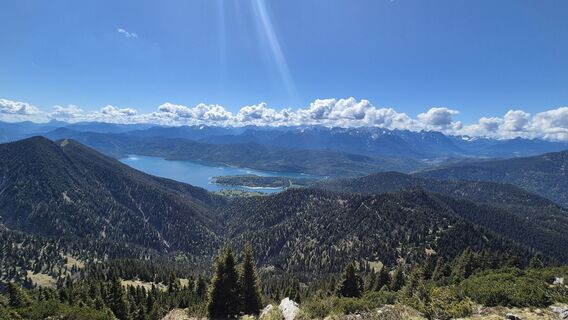 Foto von Sepp Fuerst entlang der Tour