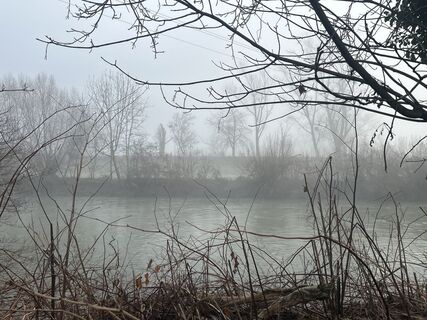 Zdjęcie z Caroline Ozog-Orzegowski wzdłuż trasy