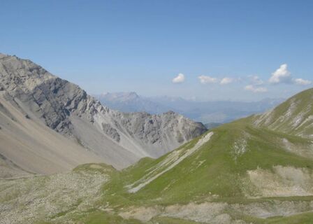 Abstieg Culmet Richtung Alp Sanaspans
