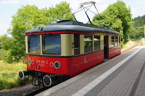 Bahnstation in Cursdorf