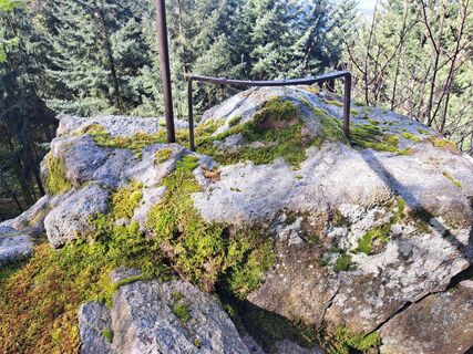 Foto fra Sabine Krohn undervejs på turen