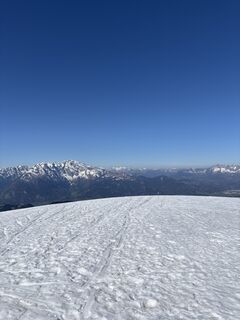 Zdjęcie z Heinz Sperl wzdłuż trasy