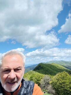 Foto von Franco Bini entlang der Tour