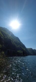 Photo de Mauro Geroldi (Gerry) le long du parcours