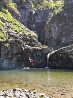 Fotografie z Eszter Kajtar na trase