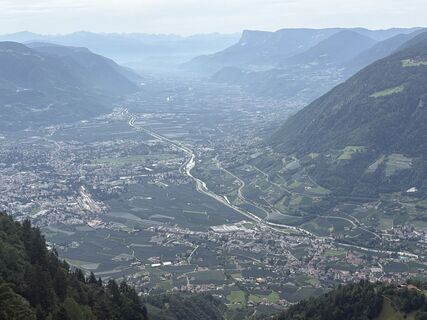 Foto von Silvia Rehers entlang der Tour
