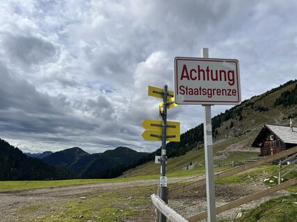Photo de Christoph Eymannsberger le long du parcours