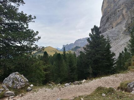 Foto von Kirsten Genglawski entlang der Tour