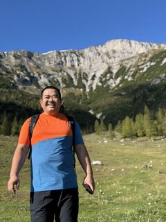 Foto de Hoomer Gao a lo largo del recorrido
