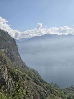 Foto von Francesca Semeraro entlang der Tour