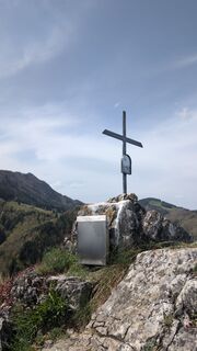 Foto von Klaus Lehner entlang der Tour