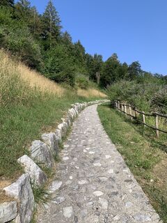 Foto von Alberto Ghiretti entlang der Tour