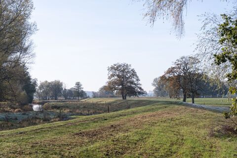 Deich entlang des Sudewiesen-Wegs