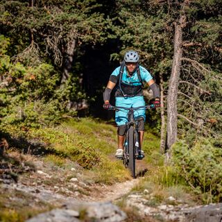 Mountainbike Wald