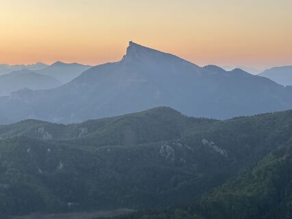 Photo de Christian Pflegerl le long du parcours
