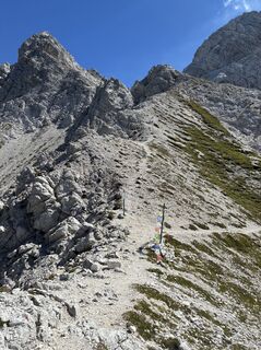 Photo de Wolfgang Jamnig le long du parcours