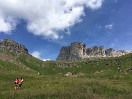 Foto von Frédéric Lagandré entlang der Tour