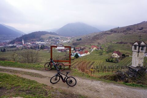 Fotografia z Walter Köllner na trase