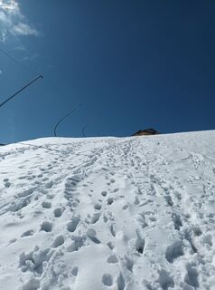 Foto de Raffaella Laghetto a lo largo del recorrido