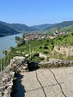 Foto von Birgit Krenner entlang der Tour
