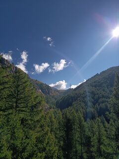 Foto von Aner entlang der Tour
