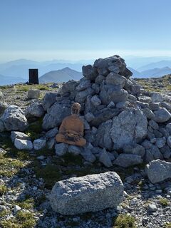 Photo de Luciano le long du parcours