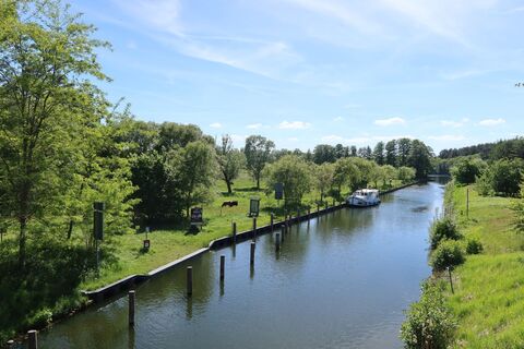 Photo de Christiane Schütz le long du parcours