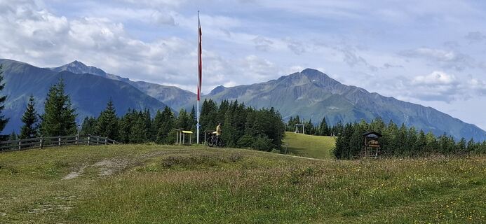 Fotografia z Christian Freythaler na trase