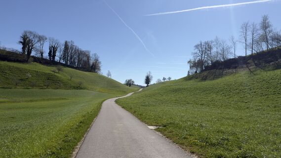 Foto de Peter Burki a lo largo del recorrido