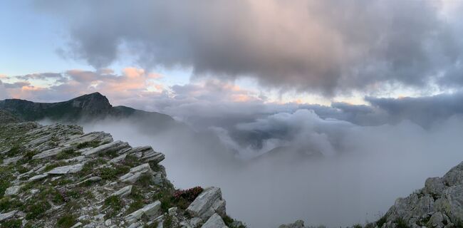 Foto von Toni Lerda entlang der Tour