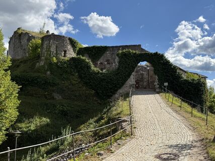 Foto de Norbert Herbig a lo largo del recorrido