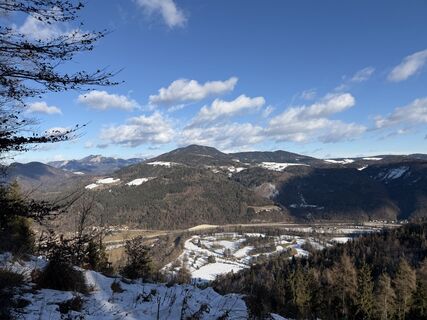 Photo de Gerti Glettler le long du parcours