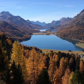 Aussicht über die Seen