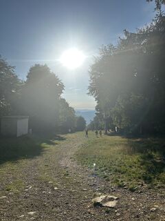 Foto von Viktor Gál entlang der Tour