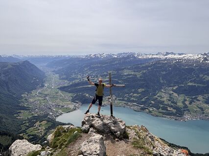 Foto von Pascal Oliver Hauser entlang der Tour