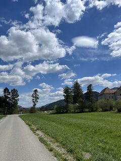 Foto von Marie entlang der Tour