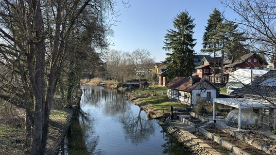 Zdjęcie z Horst-Dieter Lutz wzdłuż trasy