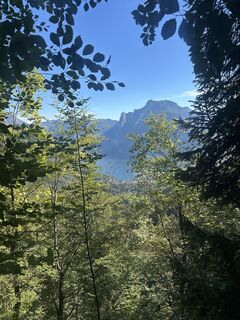 Foto von Manuel Leitner entlang der Tour