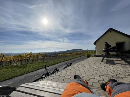 Foto von Adrian Coroi entlang der Tour